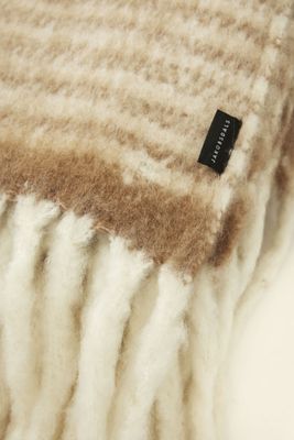 Jakobsdals Almond mohair Pläd 130x170 cm Beige