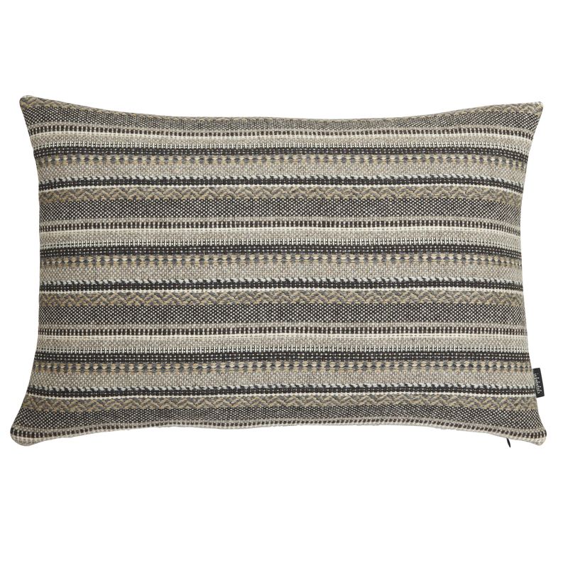 Jakobdahls Veggli stripe Kuddfodral 40x60 cm Grå