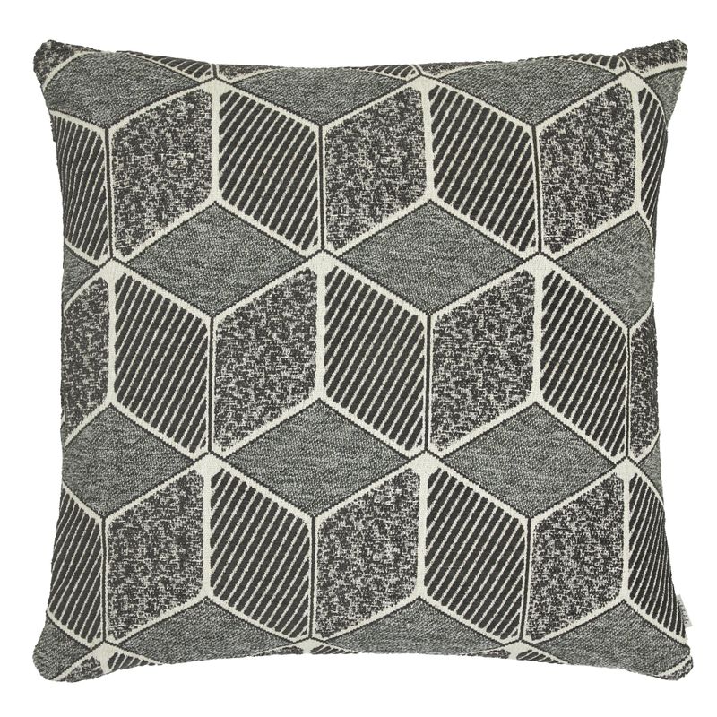 Jakobdahls Abeille Kuddfodral 60x60 cm Svart/vit