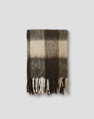 Jakobsdals Bello Grande Pläd 140x200 cm Brun/beige