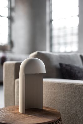 Jakobdahls Lux Lampa 17,5x35 cm Beige