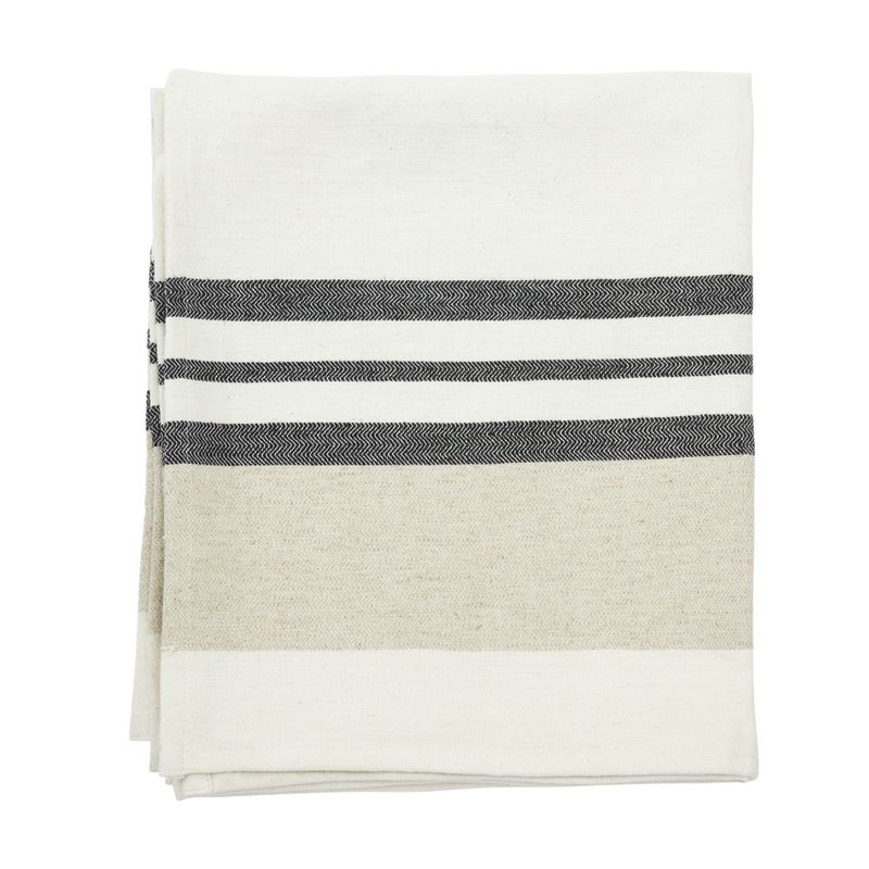 Jakobdahls Herringbone Weave Duk 150x250 cm Offwhite