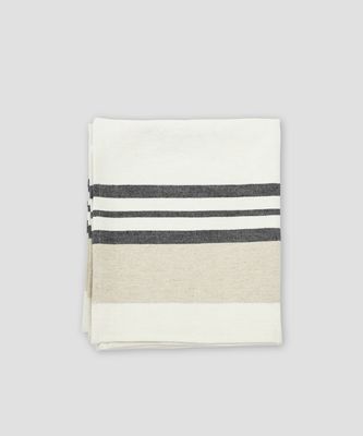 Jakobdahls Herringbone Weave Duk 150x250 cm Offwhite
