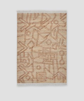 Jakobdahls Kiana Matta 200x300 cm Beige/brun