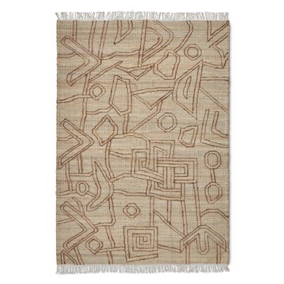 Jakobdahls Kiana Matta 200x300 cm Beige/brun