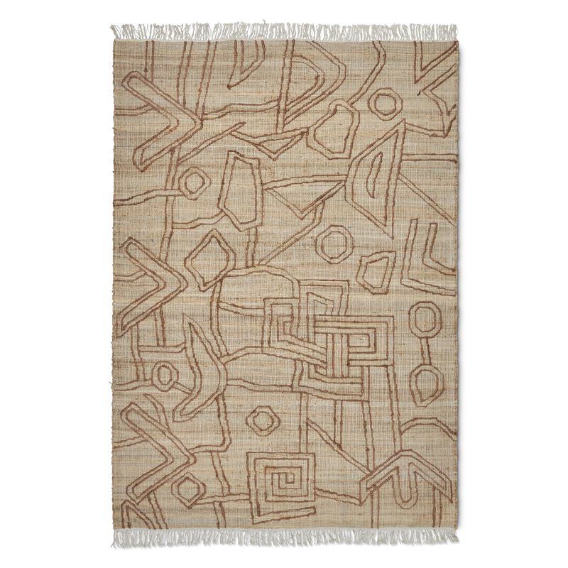 Jakobdahls Kiana Matta 200x300 cm Beige/brun