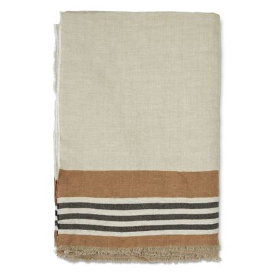 Jakobsdals Linna beige Pläd 130x170 cm