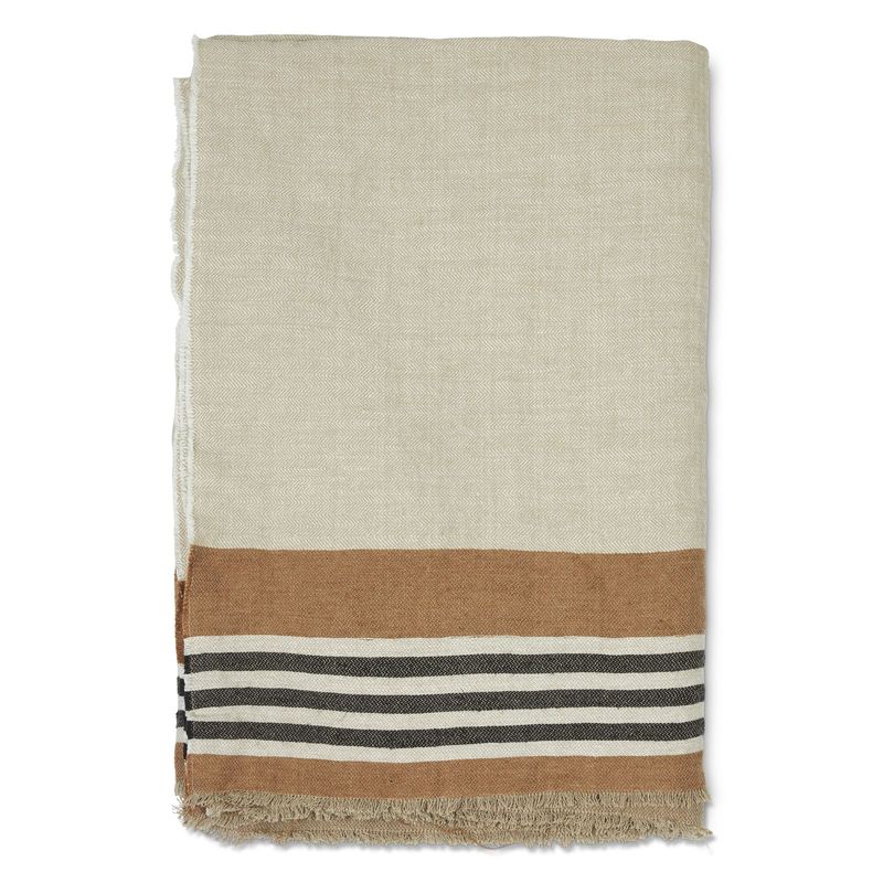 Jakobsdals Linna beige Pläd 130x170 cm