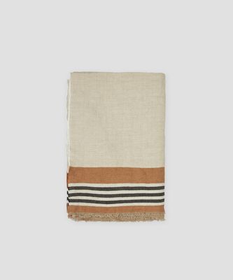 Jakobdahls Linna beige Pläd 130x170 cm
