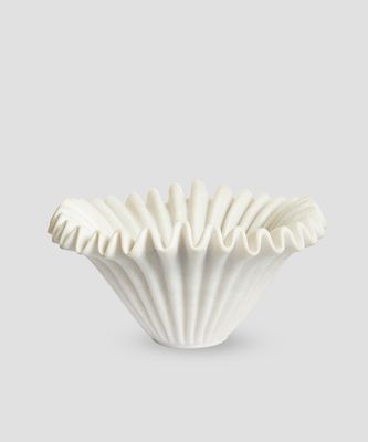 Jakobdahls Anemone Skål 30x30x15 cm Vit