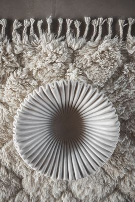 Jakobdahls Anemone Skål 40x40x16 cm Vit