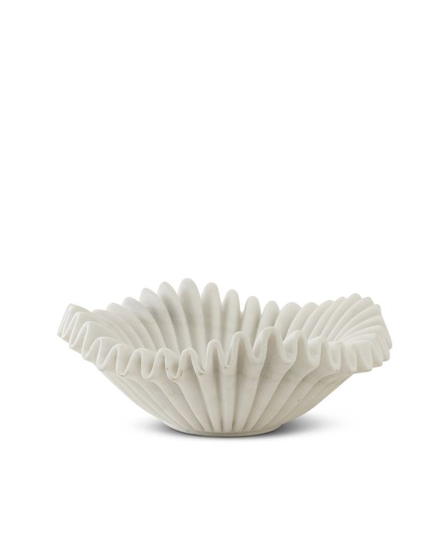 Jakobdahls Anemone Skål 40x40x16 cm Vit