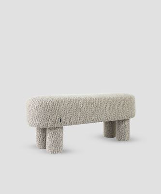 Jakobdahls Quinn L Sittpuff 120x40x48 cm Grå