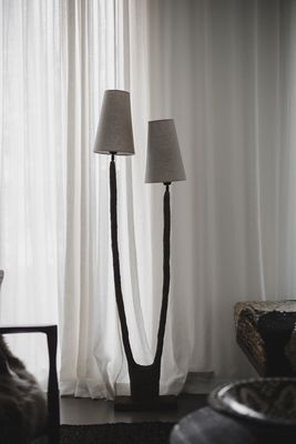 Jakobdahls Fungu L Lampa 30x12x156 cm Brun