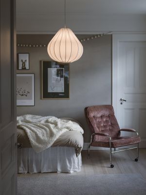 PR Home Tea Takskärm Jersey Vit 43cm