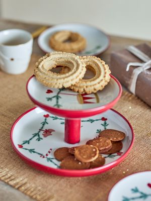 Hyllstativ Natur Stengods Yule | Bloomingville