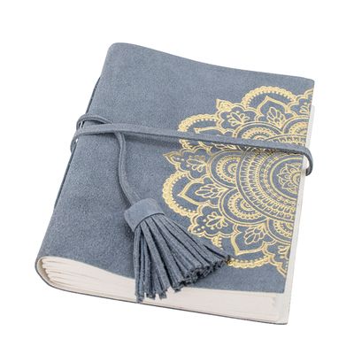 Anteckningsbok Blå Mocka Gamze | Bloomingville