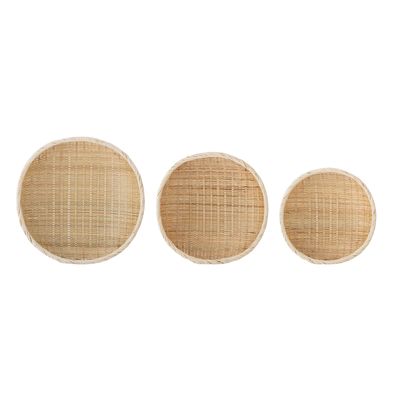 Korg Natur Bambu Nico Set om 3 | Bloomingville