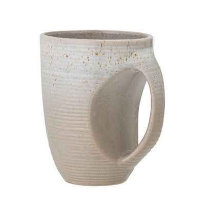 Mugg Grå Stengods Taupe | Bloomingville