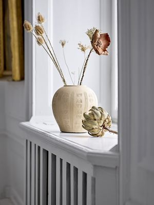 Taym Dekorationsvas Natur Terrakotta Ø20cm Bloomingville