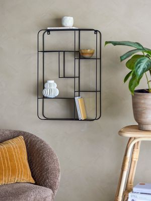 Hylla Svart Metall Ebert | Bloomingville