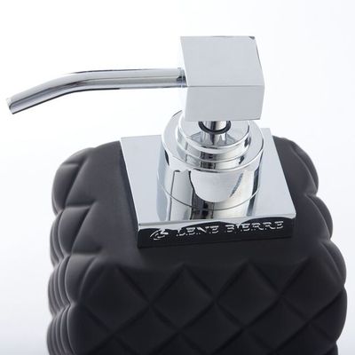 Lene Bjerre Portia Dispenser H16 cm Svart/Silver