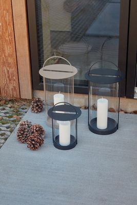 OYOY Maki Lykta Lera Metall Ø25 cm