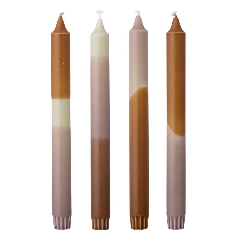 Ljus Lila Paraffin Dip Dye Pack of 4 | Bloomingville