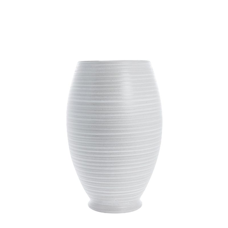 Lene Bjerre Catharinia Blomkruka Benvit Keramik H35 cm