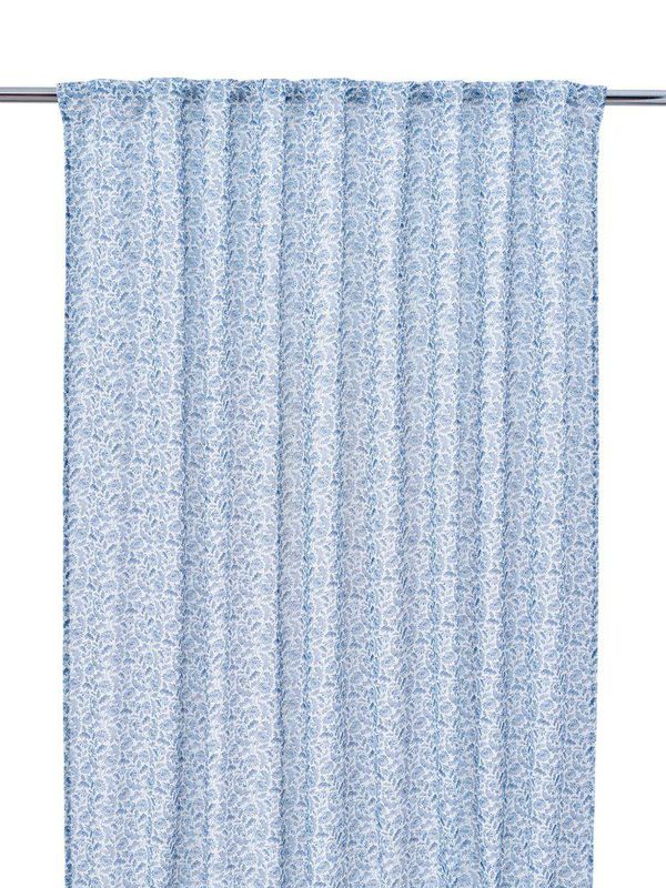 Svanefors Yrsa Gardin 2-pack Blå 140x280 cm