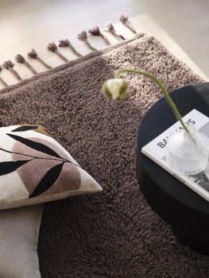 Svanefors Uma Ullmatta Nougat 170x240 cm