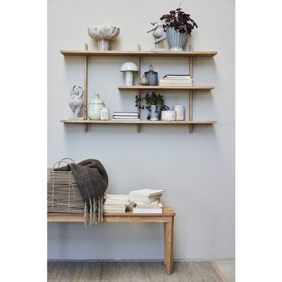 Lene Bjerre Harper Korg Natur Rotting Set om 2 40x40 cm