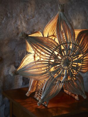 PR Home Agnes bordsstjärna Natur 47cm