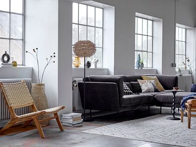 Dekorationsvas Brun Stengods Baldvin | Bloomingville