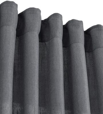 Svanefors Cecil Gardin 2-pack Asfalt 145x320 cm