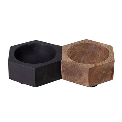 Salt- och pepparburk Natur Mango (träd) Frelle Set | Bloomingville