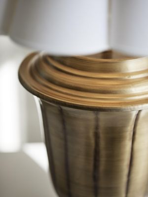 Elli Lampfot Antique brass 45cm Antikmässing | PR Home