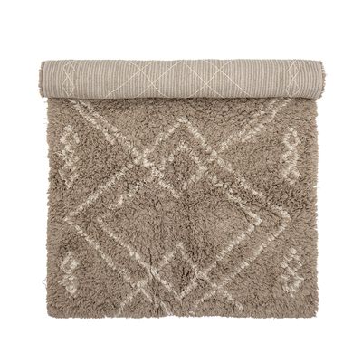 Matta Brun Bomull Edea | Bloomingville