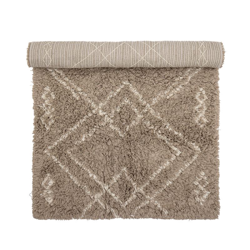 Matta Brun Bomull Edea | Bloomingville