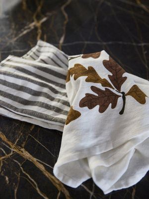 Svanefors Gaby Kökshandduk 3-pack Mörkbrun 47x70 cm