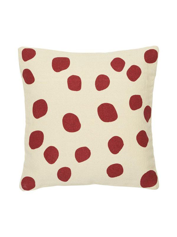 Svanefors Dorte Kuddfodral Röd 50x50 cm