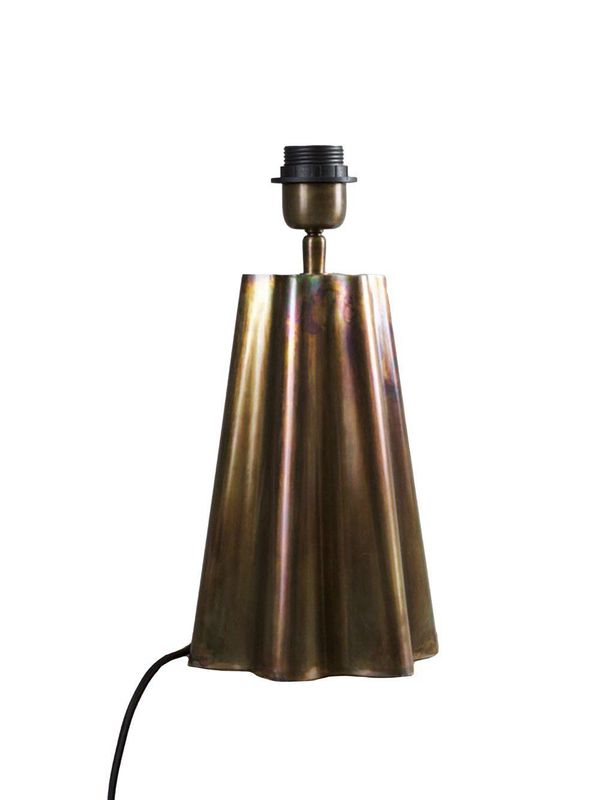 PR Home Aira Lampfot Oil brass 34cm