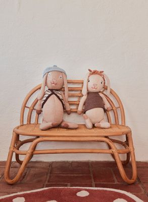 Mjukisdjur Beige Bomull. Återvunnen polyesterfyllning OYOY MINI