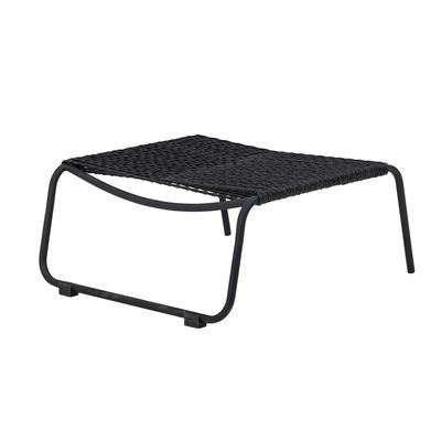 Boel Solstol med pall Svart Metall H77cm Set om 2 Bloomingville