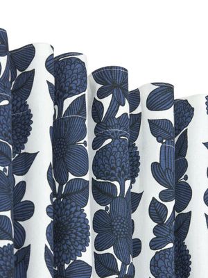 Svanefors Aster Gardin 2-pack Blå 140x280 cm