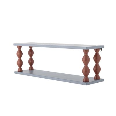 Bloomingville Bibiola Hylla, Blå, Mdf L80xH26xW20 cm