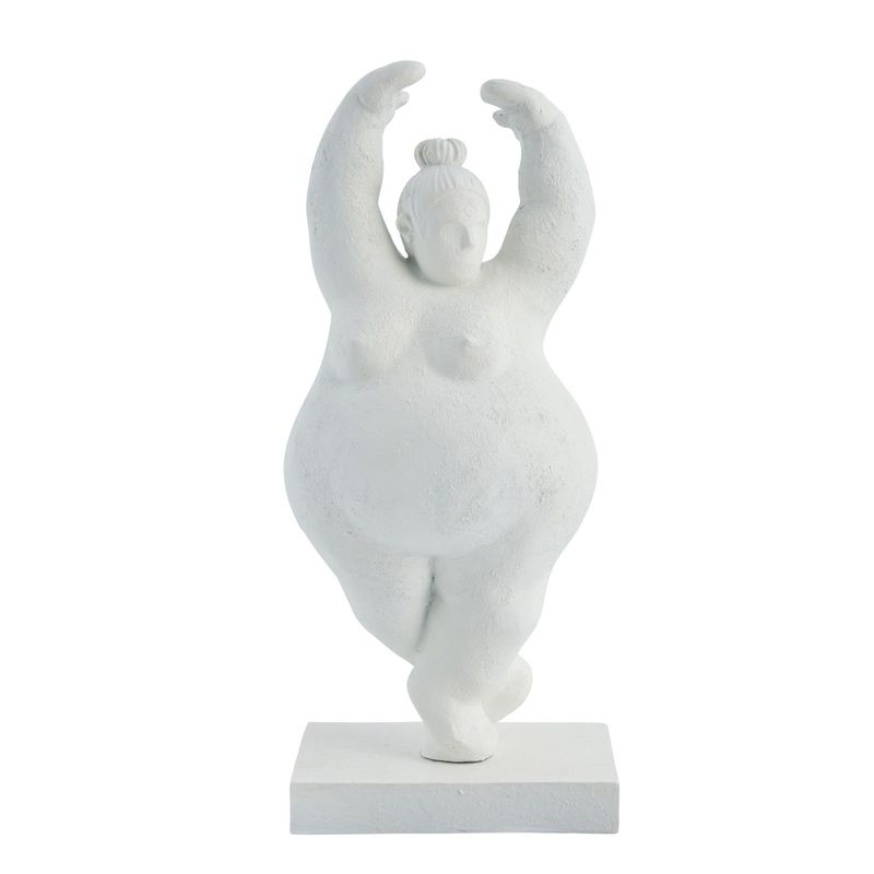 Serafina Dekoration Vit Polyresin 12.3x10x28 Lene Bjerre