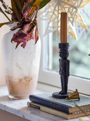 Ljusstake Svart Metall Vernon | Bloomingville