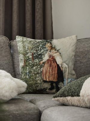 Svanefors Konfekt Kuddfodral Grön 45x45 cm