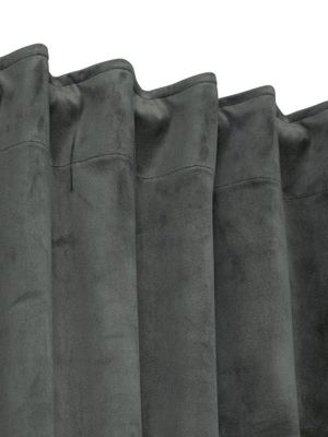 Svanefors Estelle Gardin 2-pack Mellangrå 135x280 cm